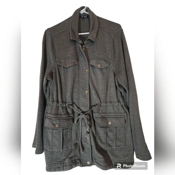 torrid Jackets Coats Torrid Zip Front Jacketolive Green